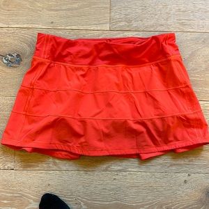 Lululemon Pace Rival Mid Rise Skirt